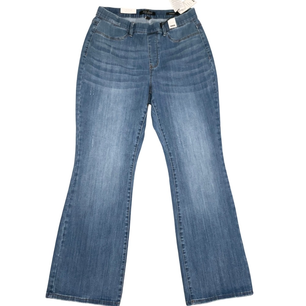 Judy Blue Slim Jeans Women 16W Blue Bootcut High Rise Pull-On